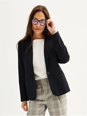 Nine West Single Button Blazer